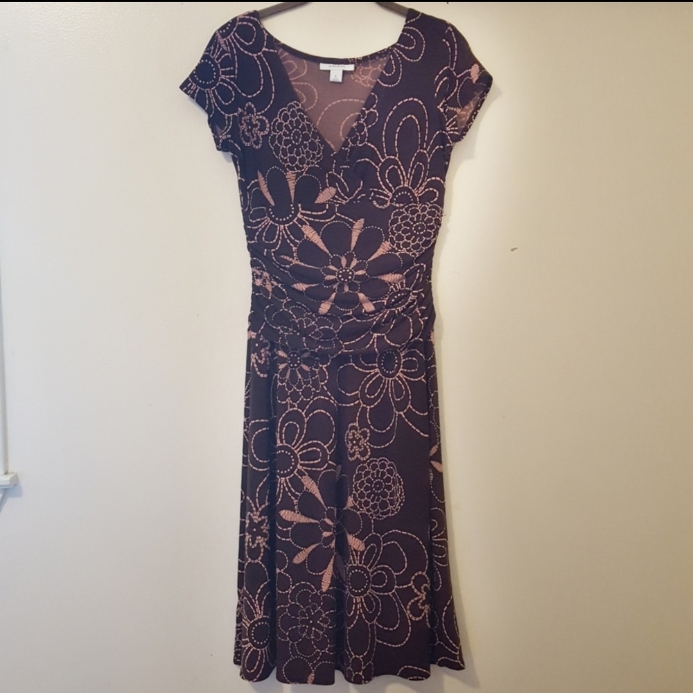 5/$25 Dressbarn surplice midi dress